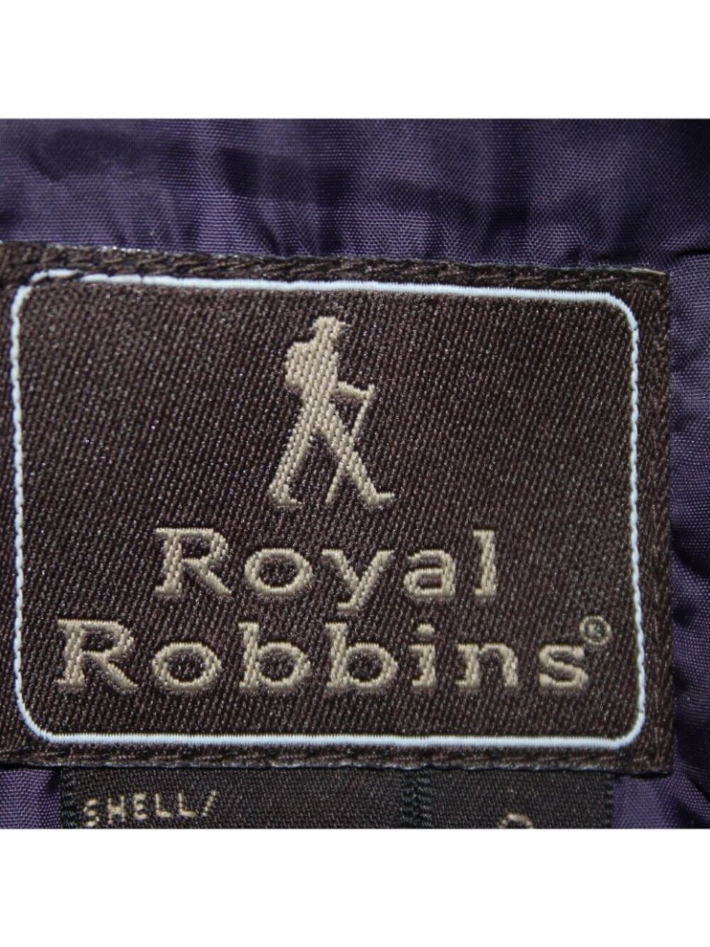 Royal Robbins Vest Sz S Purple Collared Zipper Pockets 100% Polyester Vest - Picture 5 of 7